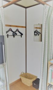 くぬぎ整体 更衣室